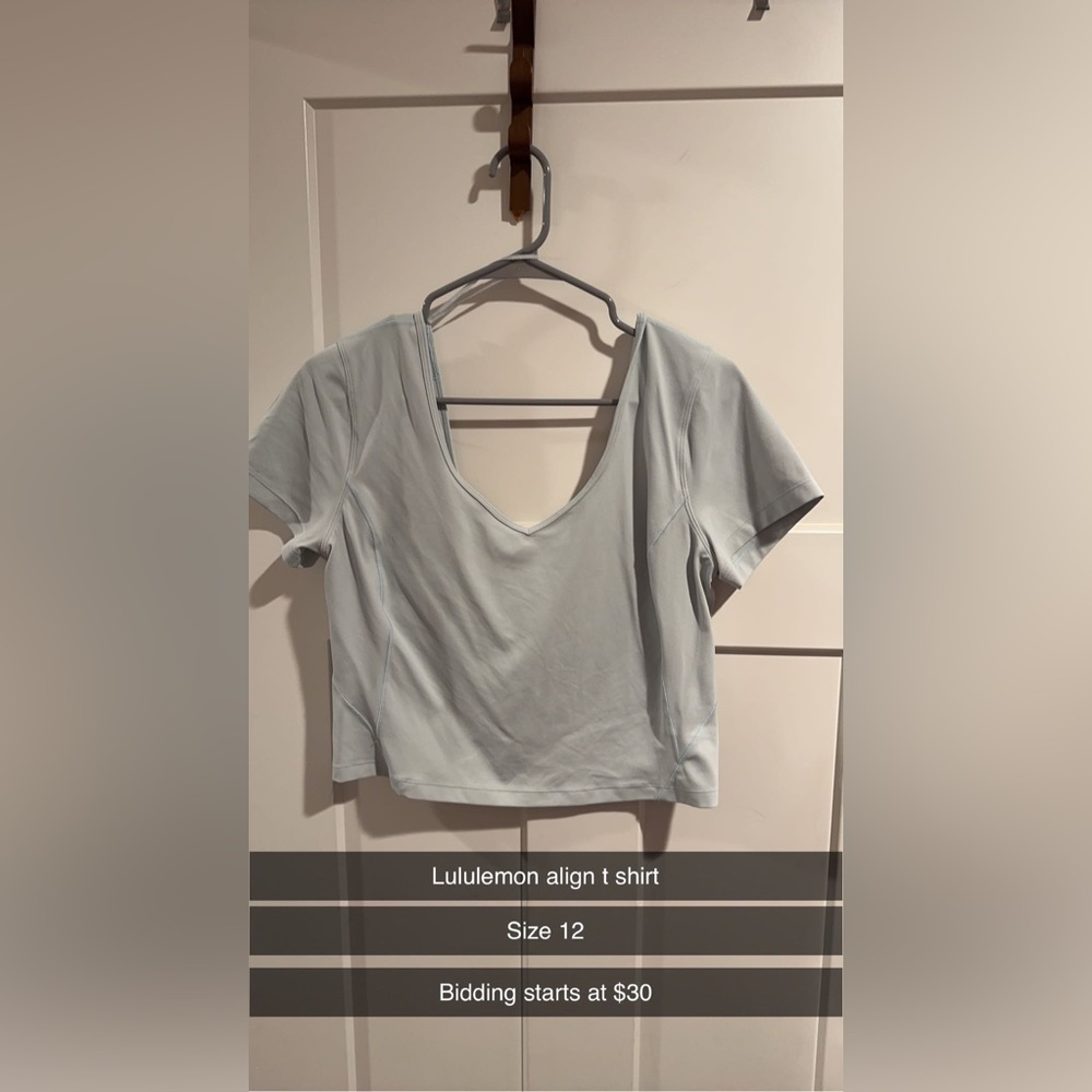 Align lululemon shirt